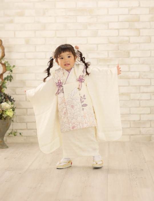 オフ白クリーム芍薬　3歳